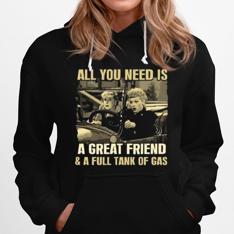 All You Need Is A Great Friend And A Full Tank Of Gas Golden Bff 2022 T-Shirt