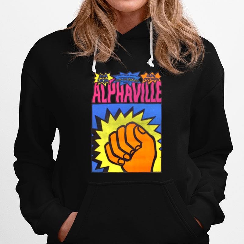 Alphaville Polish Poster Style Hoodie