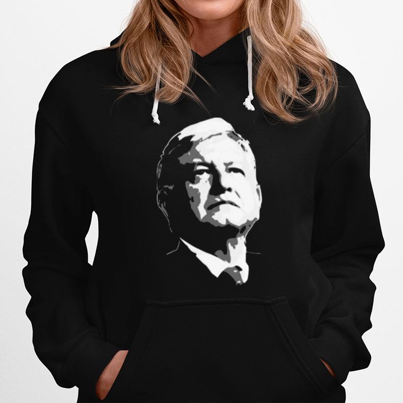 Amlo Black And White Hoodie