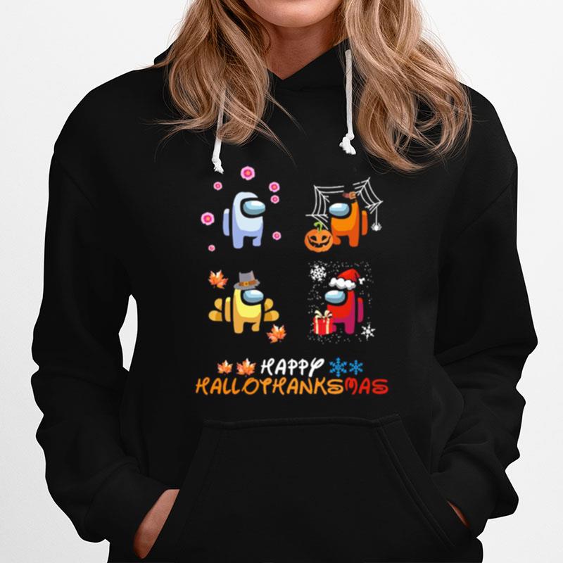 Among Us Happy Hallothanksmas Hoodie