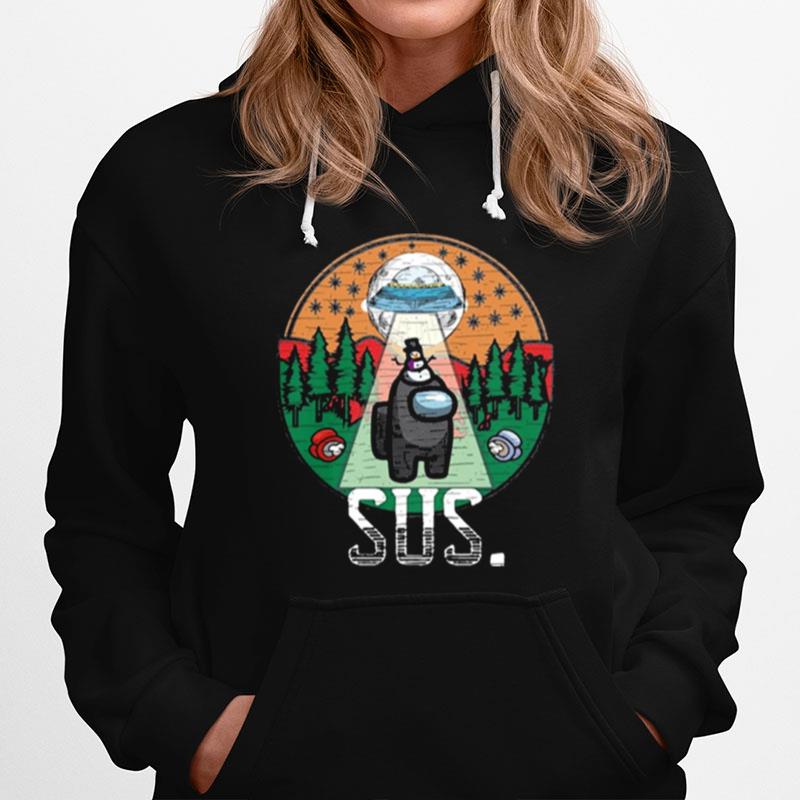 Among Us Xmas Funny Among Us Hoodie