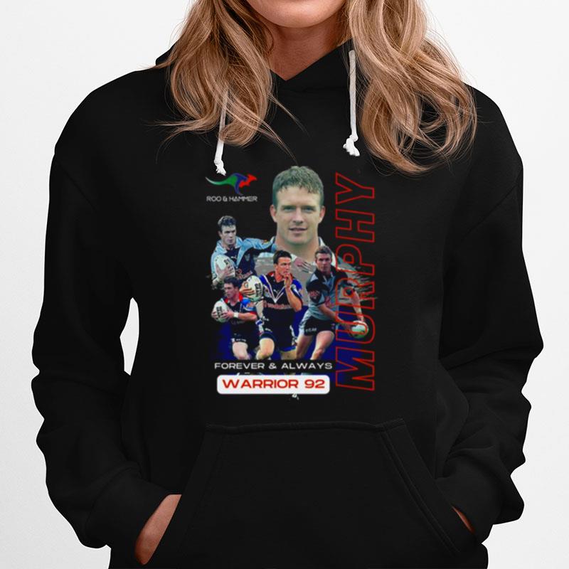 An Old Design Of Forever Always Warrior 92 Rugby Hoodie