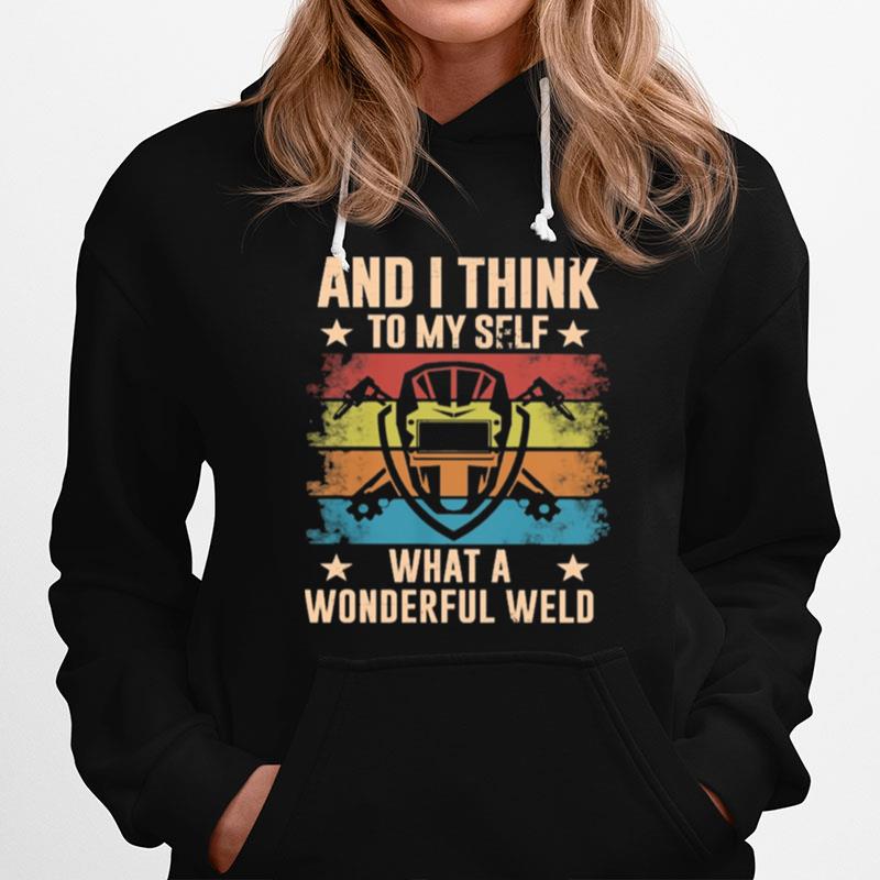 And I Think To Myself What A Wonderful World Vintage Hoodie