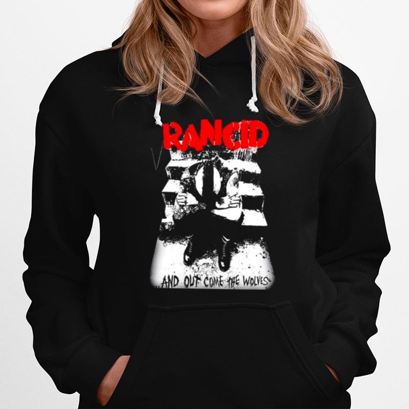 And Out Come The Wolves Design Rancid Band Hoodie