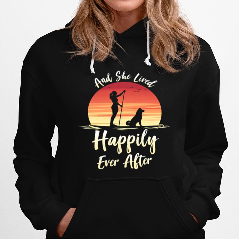 And She Lived Happily Ever After Sunset Hoodie