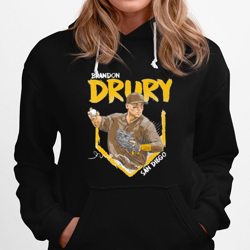 Andon Drury San Diego Padres Base Signature Hoodie