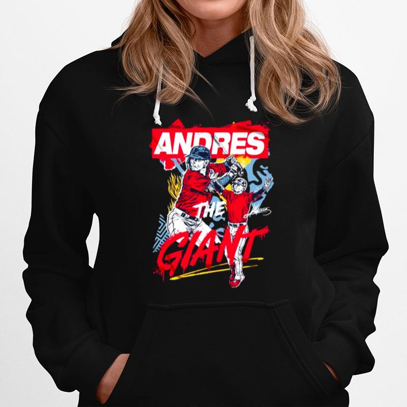 Andres Gimenez Andres The Giant Signatures 2022 Hoodie