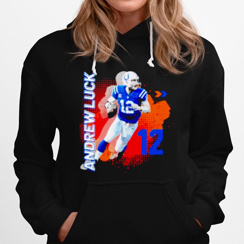 Andrew Luck 12 Football Hoodie