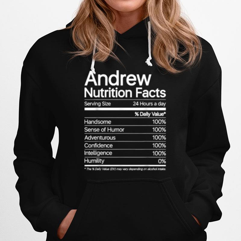 Andrew Nutrition Facts Hoodie