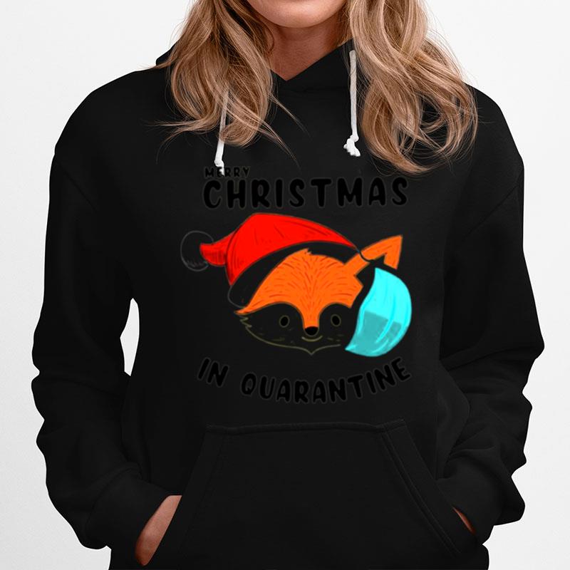 Animated Art In Quarantine Merry Christmas Hoodie