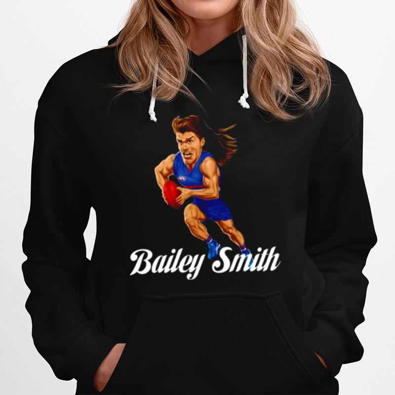 Animated Bailey Smith Trends Western Bulldogs Hoodie