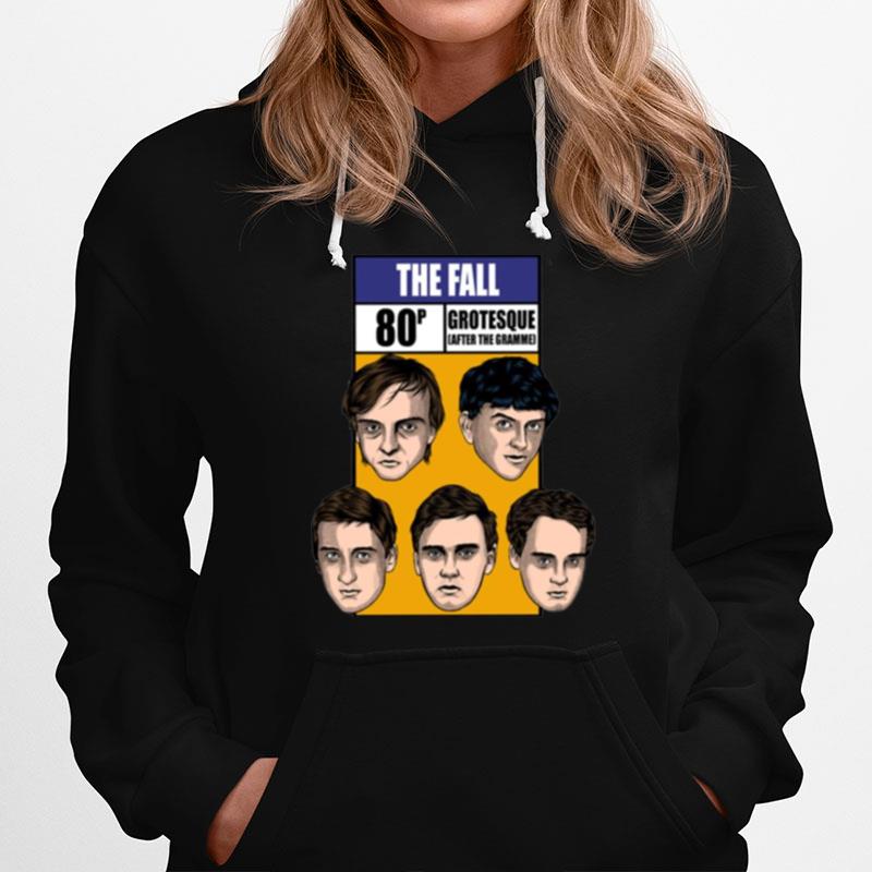 Animated Faces Members The Fall Band Hoodie