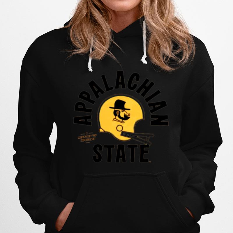 Appalachian State Victory Yosef Vintage Football Helmet Hoodie