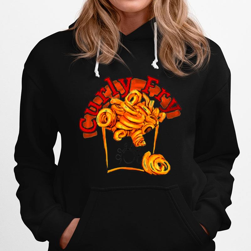 Arbys Curly Fry Hoodie