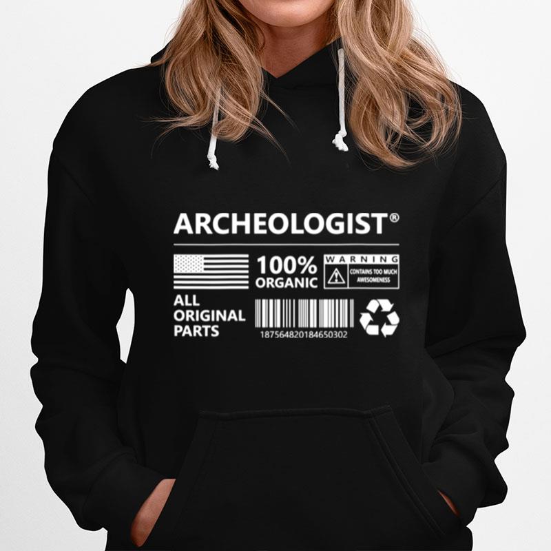 Archeologist Marking Archeology Hoodie