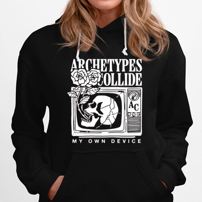 Archetypes Collide My Own Device Tie Dye Hoodie