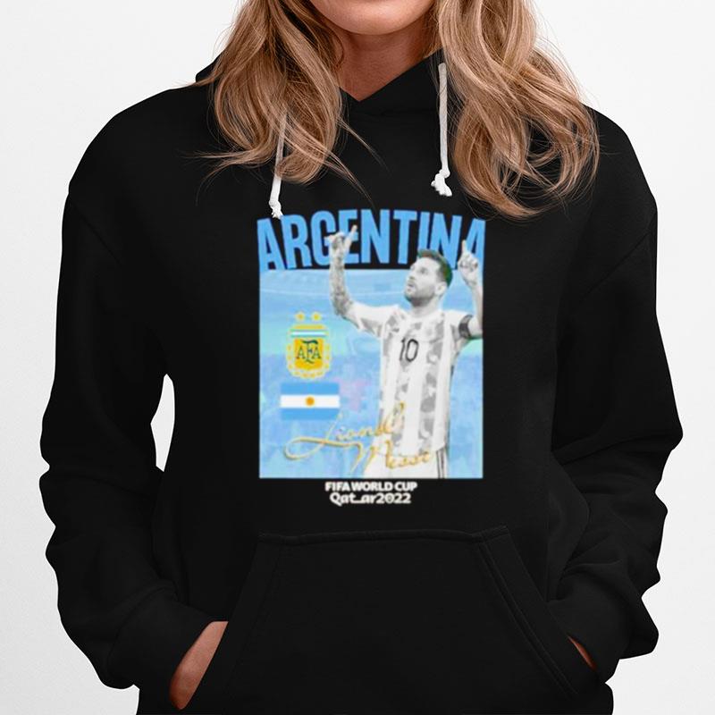 Argentina Fifa World Cup Qatar 2022 Messi T-Shirt