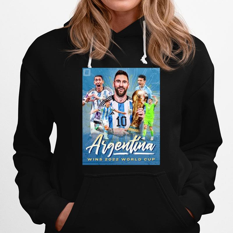 Argentina Football Wins 2022 World Cup Hoodie