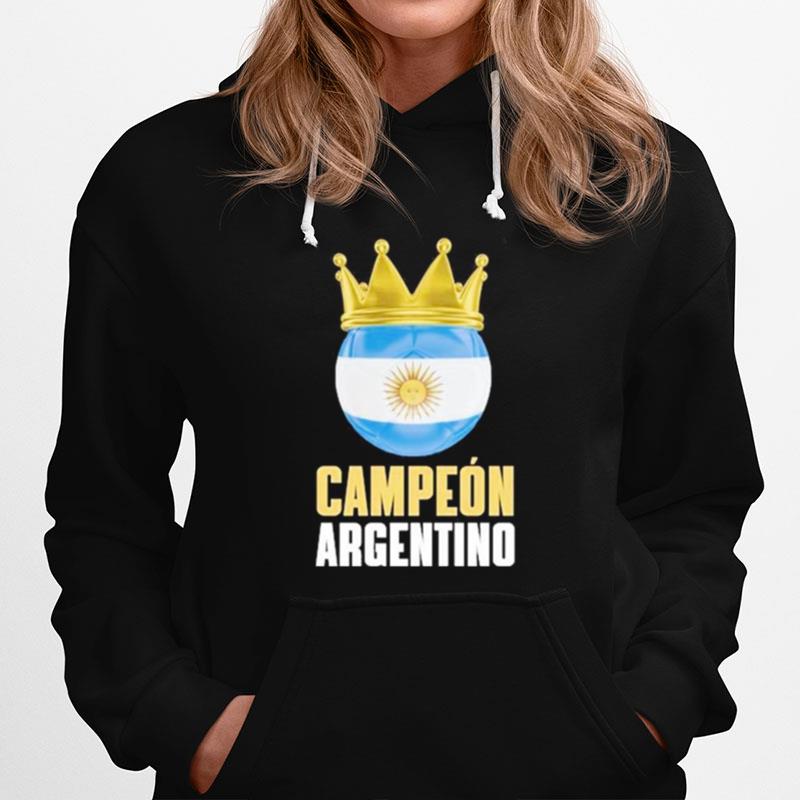 Argentina World Champions 2022 Argentina Football Hoodie