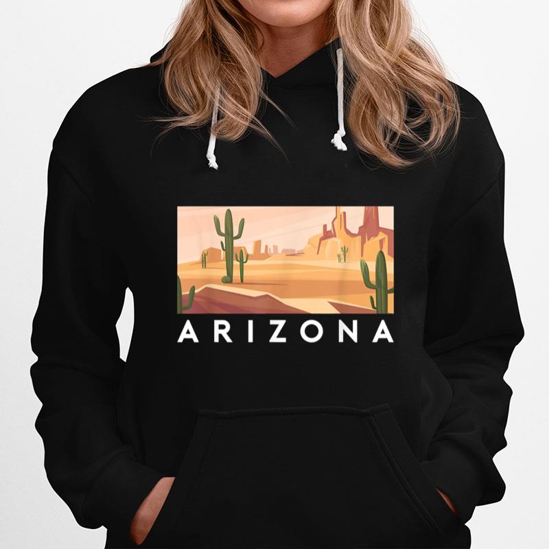 Arizona Lover Holiday Mountain Nature Hoodie