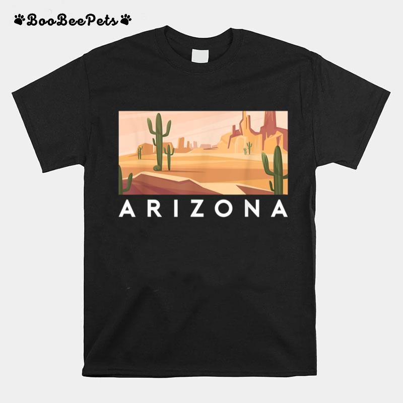 Arizona Lover Holiday Mountain Nature T-Shirt