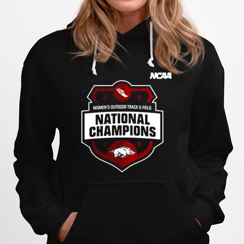 Arkansas Razorbacks 2019 Ncaa Womens Outdoor Track Field National Champions Hoodie