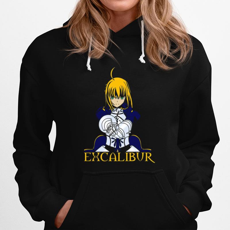 Artoria Pendragon Saber Excalibur Fate Stay Night Hoodie