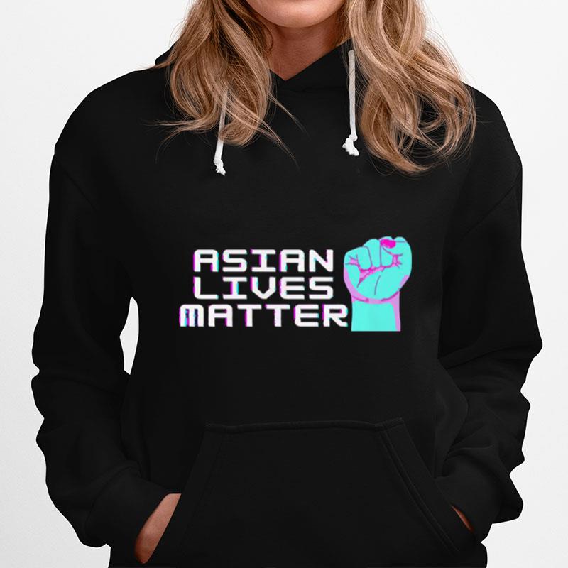 Asian Lives Matter Retro Positive Hoodie