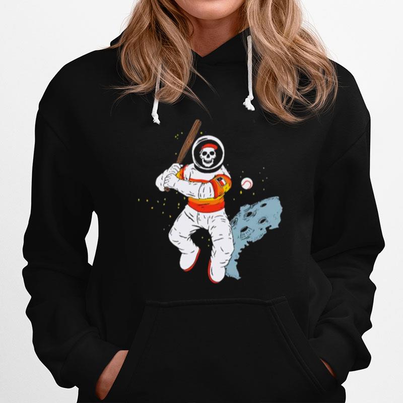 Astronaut Skeleton Astros 2022 Champ World Series T-Shirt
