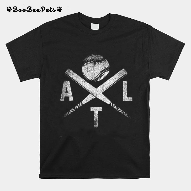 Atlanta Baseball Atl Vintage Georgia Brave Gift T-Shirt