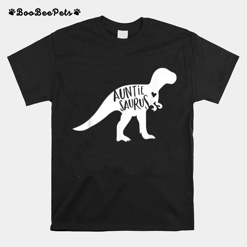 AuntieSaurus Auntie Saurus Rex Mothers Day Gift Aunt T-Shirt