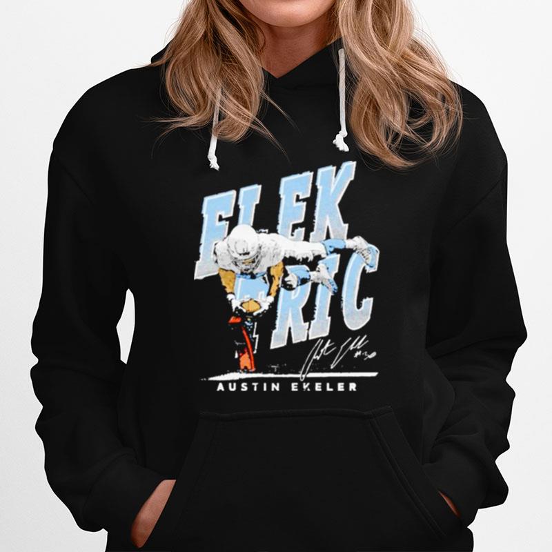 Austin Ekeler Los Angeles C Elektric Signature Hoodie