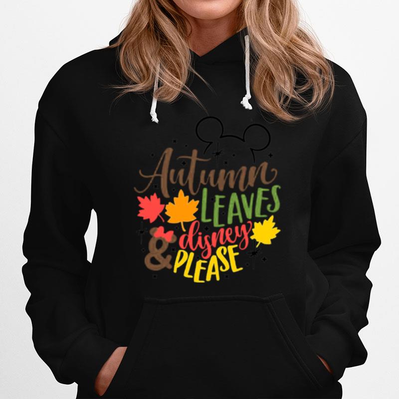 Autumn Leaves Disney Please T-Shirt