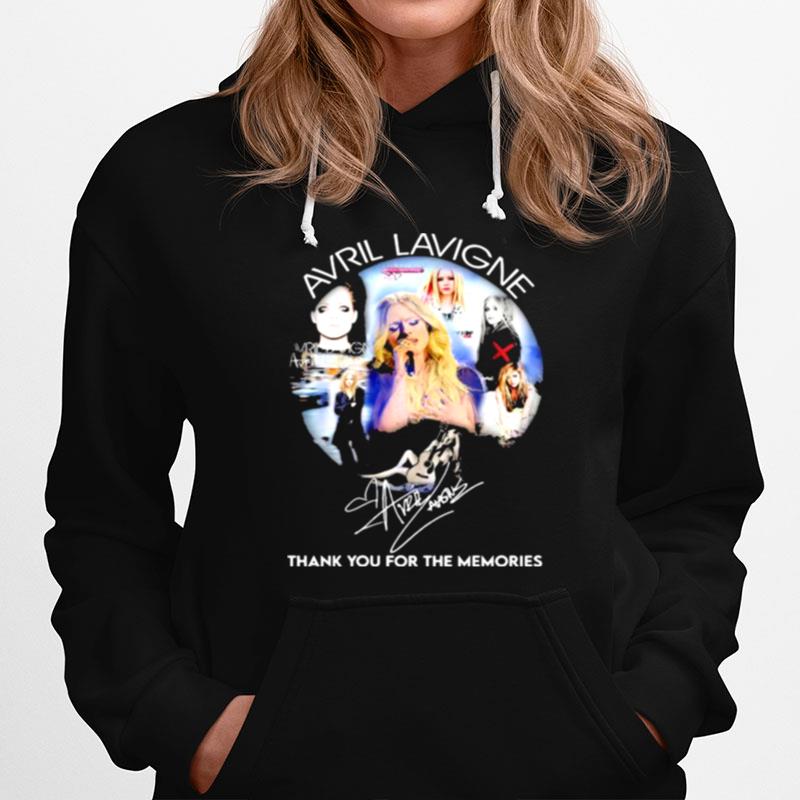 Avril Lavigne Thank You For The Memories Signature Hoodie