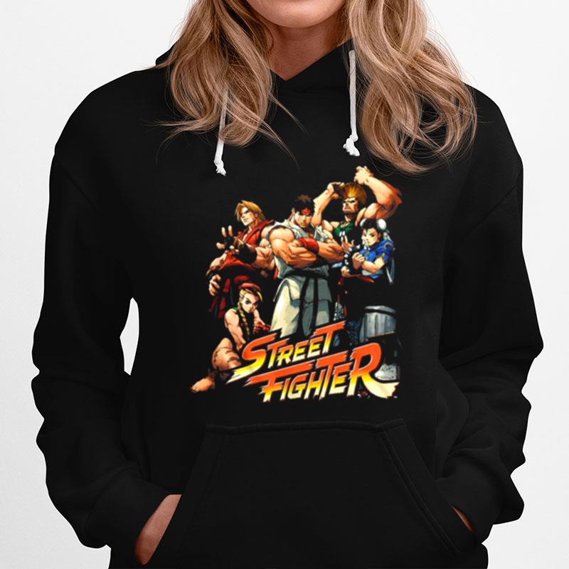 Awesome Characters Street Fighter Vintage Hoodie