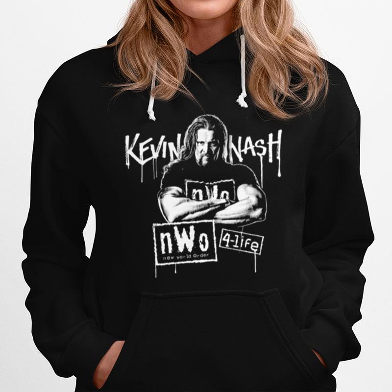 Awesome Kevin Nash Nwo 4 Life Hoodie