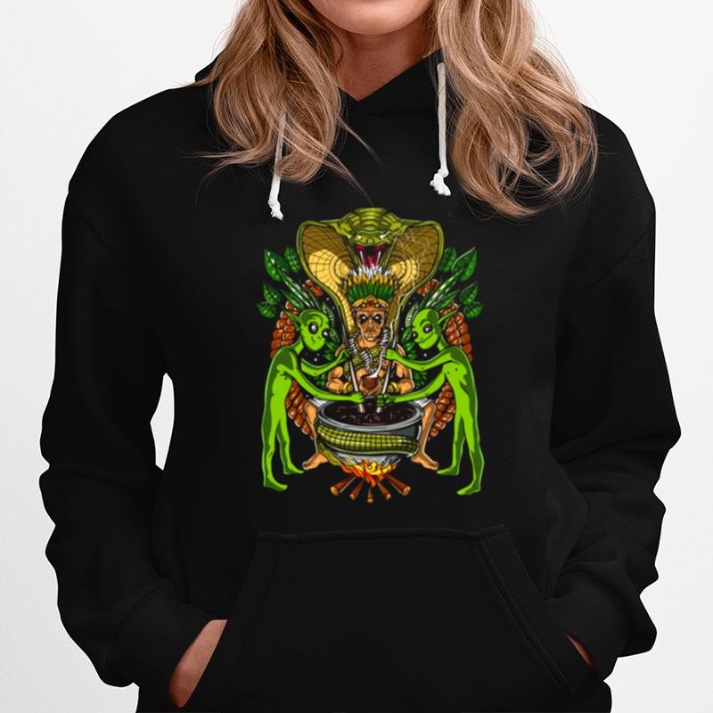 Ayahuasca Aliens Hoodie