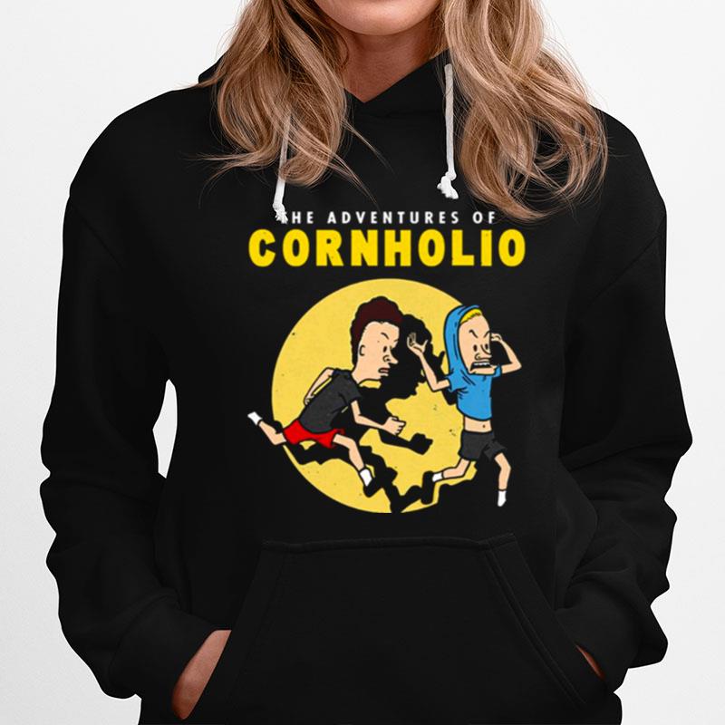 B And B Chasing Each Other Beavis And Butthead Hoodie