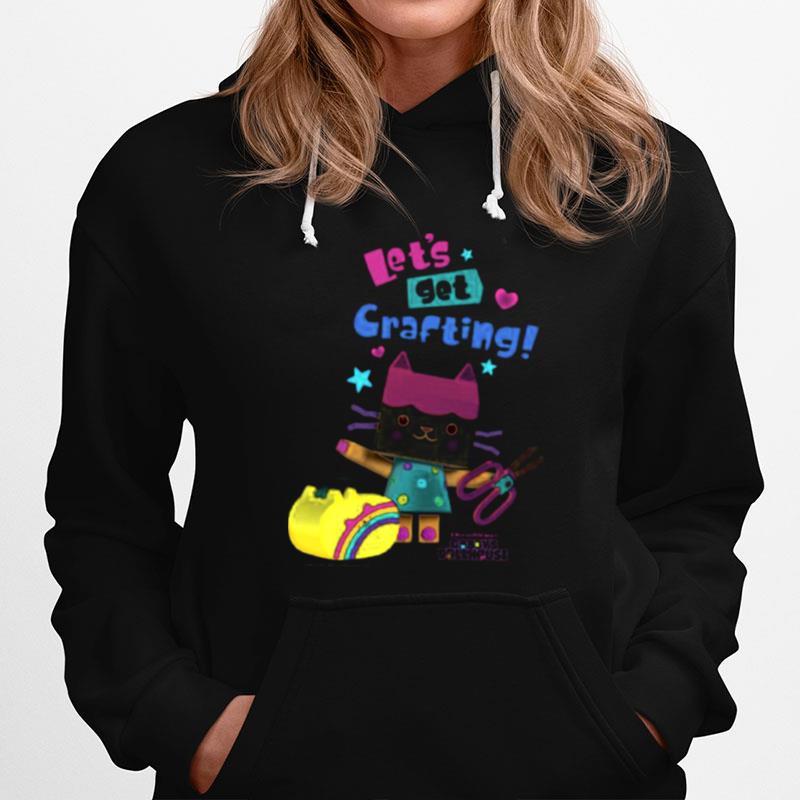 Baby Box Cat Lets Get Crafting Gabbys Dollhouse Hoodie