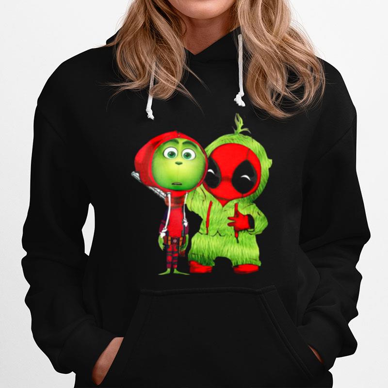 Baby Grinch And Baby Deadpool T-Shirt