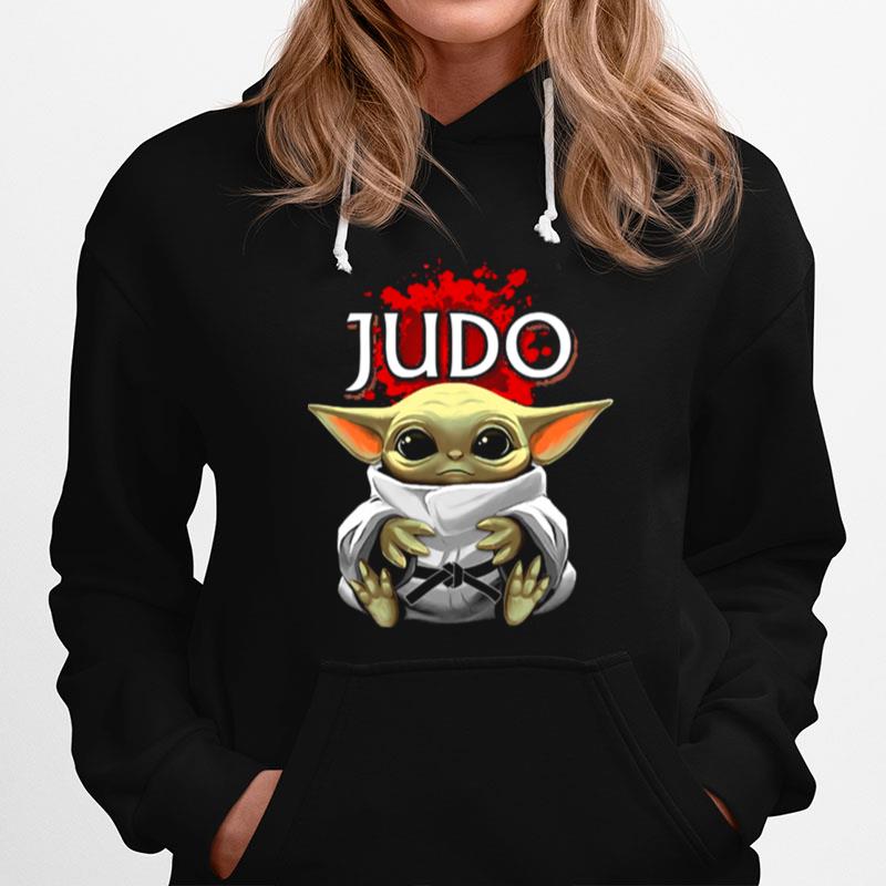 Baby Yoda And Judo In Japan Hoodie