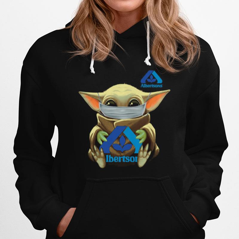 Baby Yoda Face Mask Hug Albertsons Hoodie