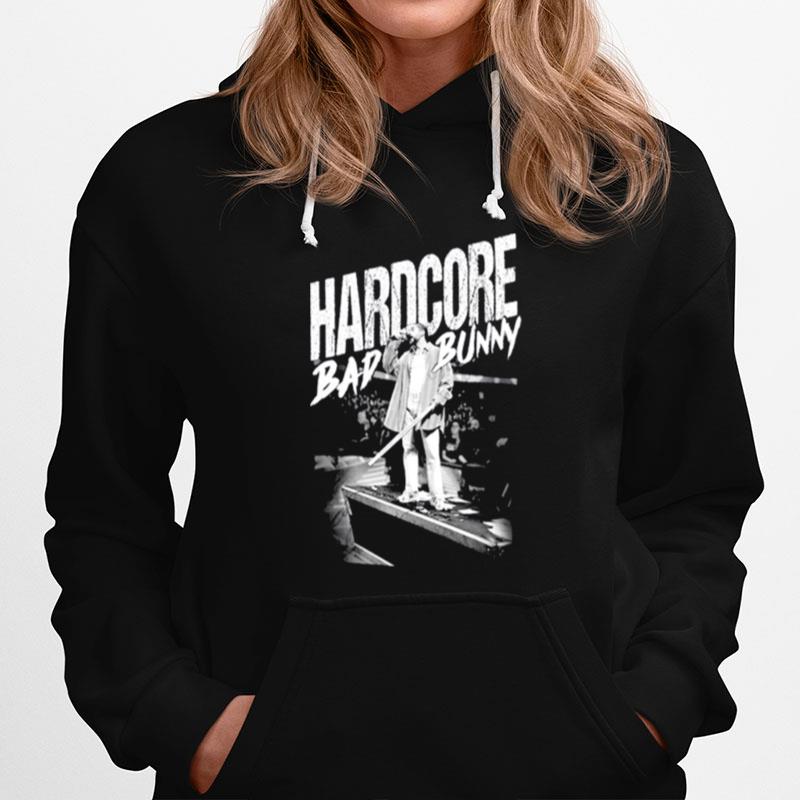 Bad Bunny Hardcore Announcers Table T-Shirt