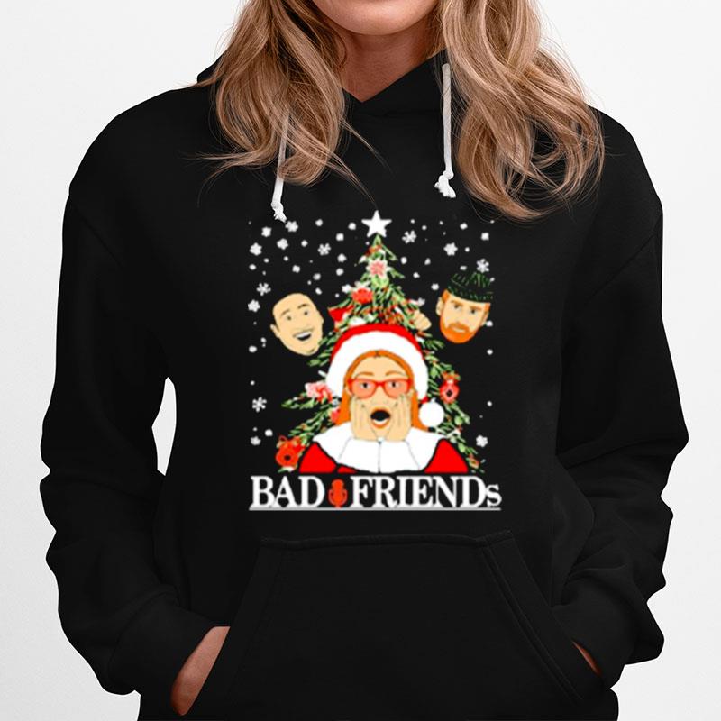 Bad Friends Home Alone Christmas Green Hoodie