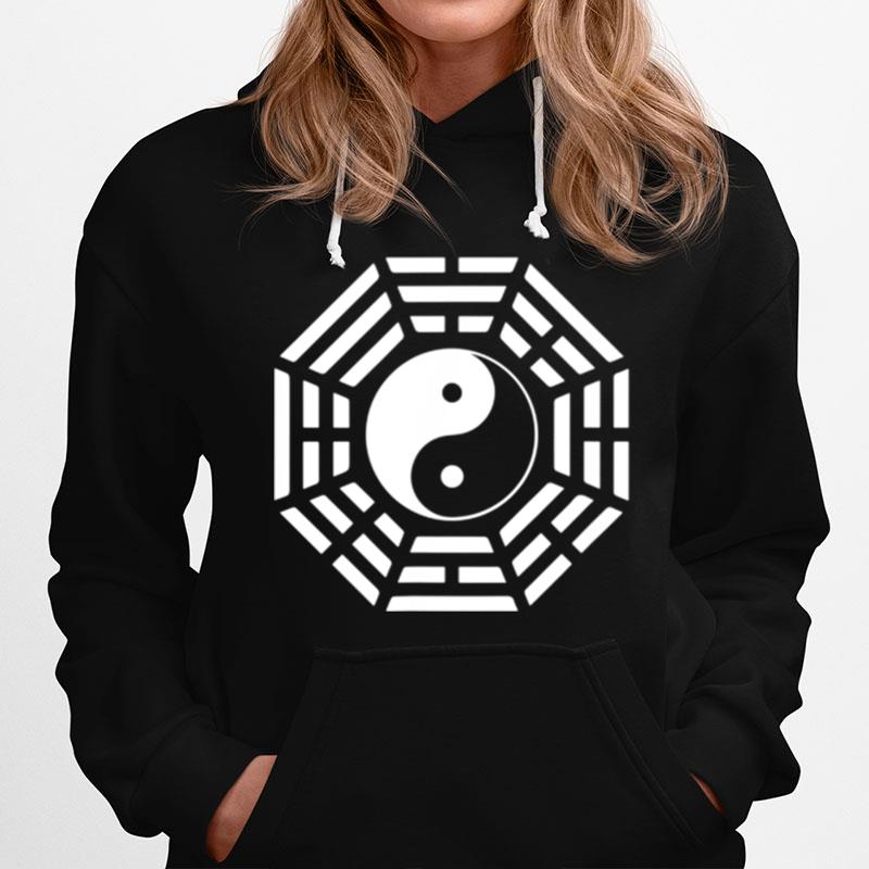 Bagua Mirror Feng Shui Yin Yang Symbol For Tai Chis Hoodie