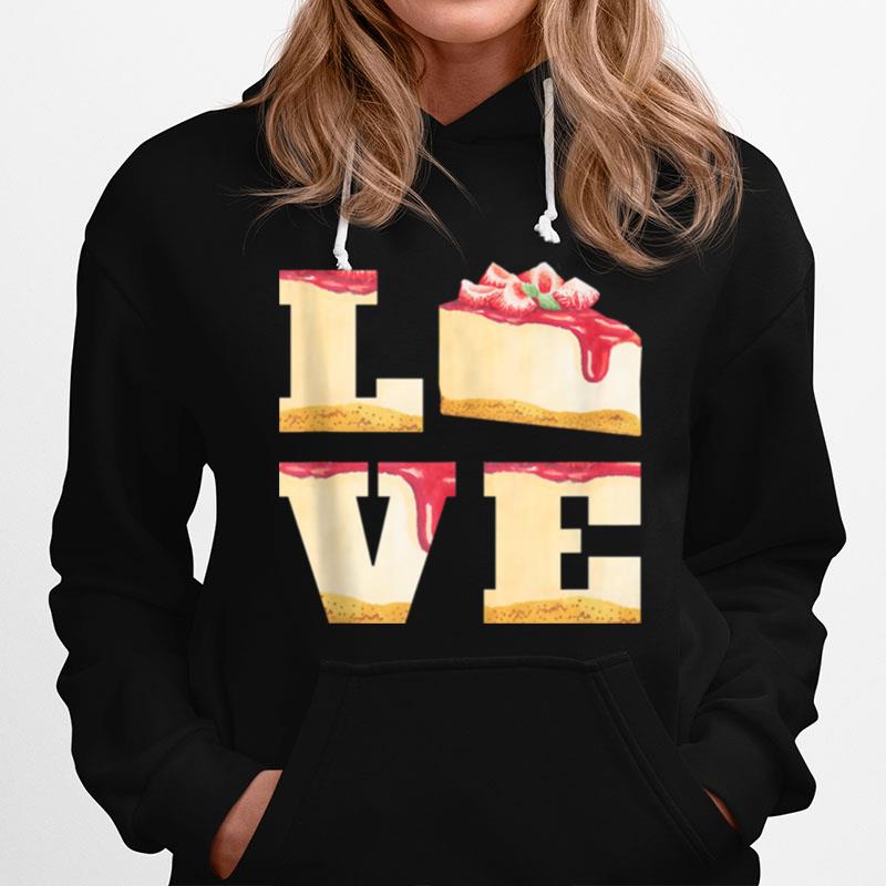 Baking Confectioner Pastry Chef Baker I Love Cake Hoodie