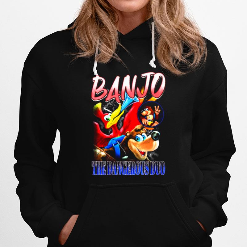 Banjo The Dangerous Duo Smash Bros Vintage Hoodie