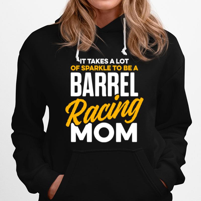 Barrel Racing Mom Horse Race Rodeo Racer Hoodie
