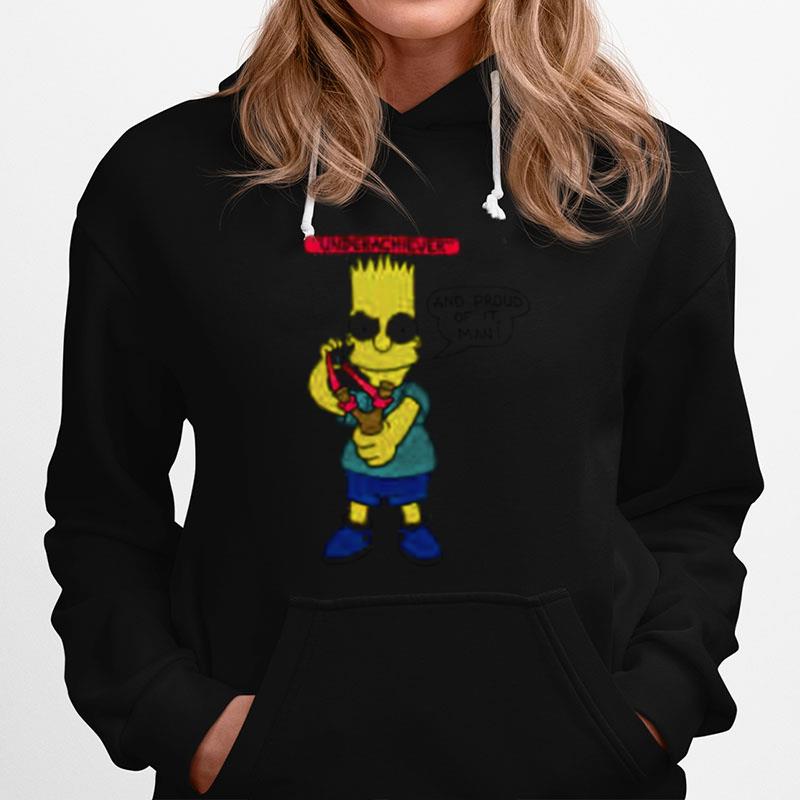 Bart Simpson Underachiever And Proud Of It Hoodie