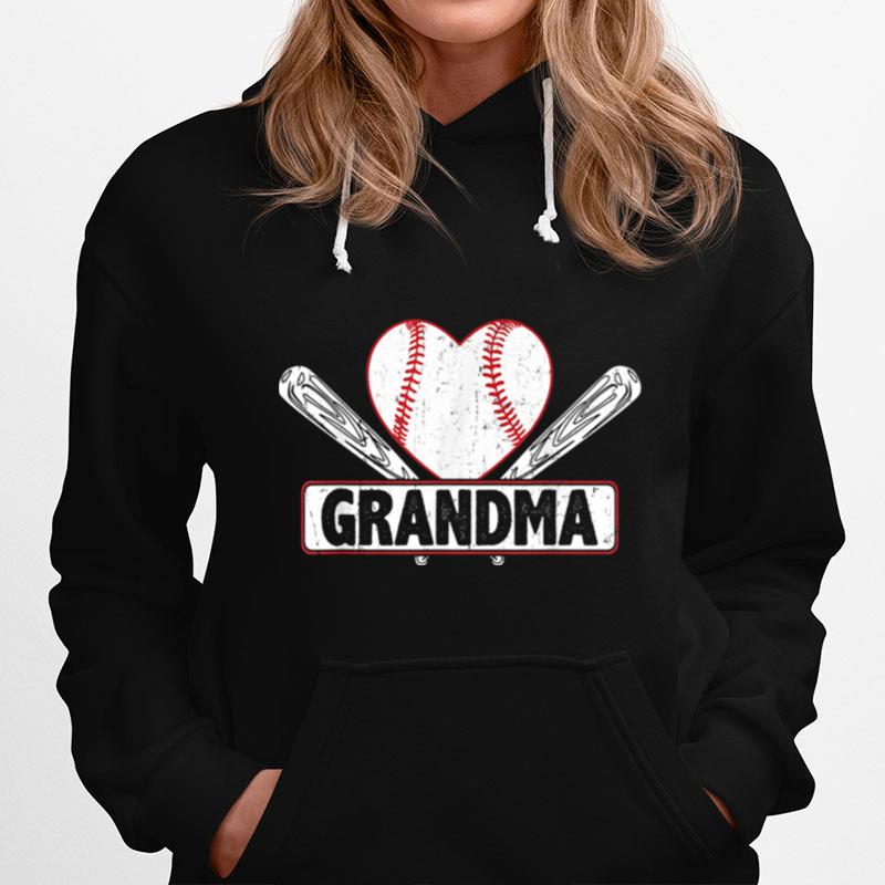 Baseball Grandma Matching Family Softball Baseball T-Shirt